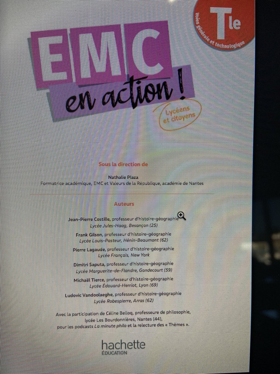JCostille's tweet photo. Participation à deux manuels d’EMC à paraître dans quelques jours https://t.co/Rj3pu0cQMQ