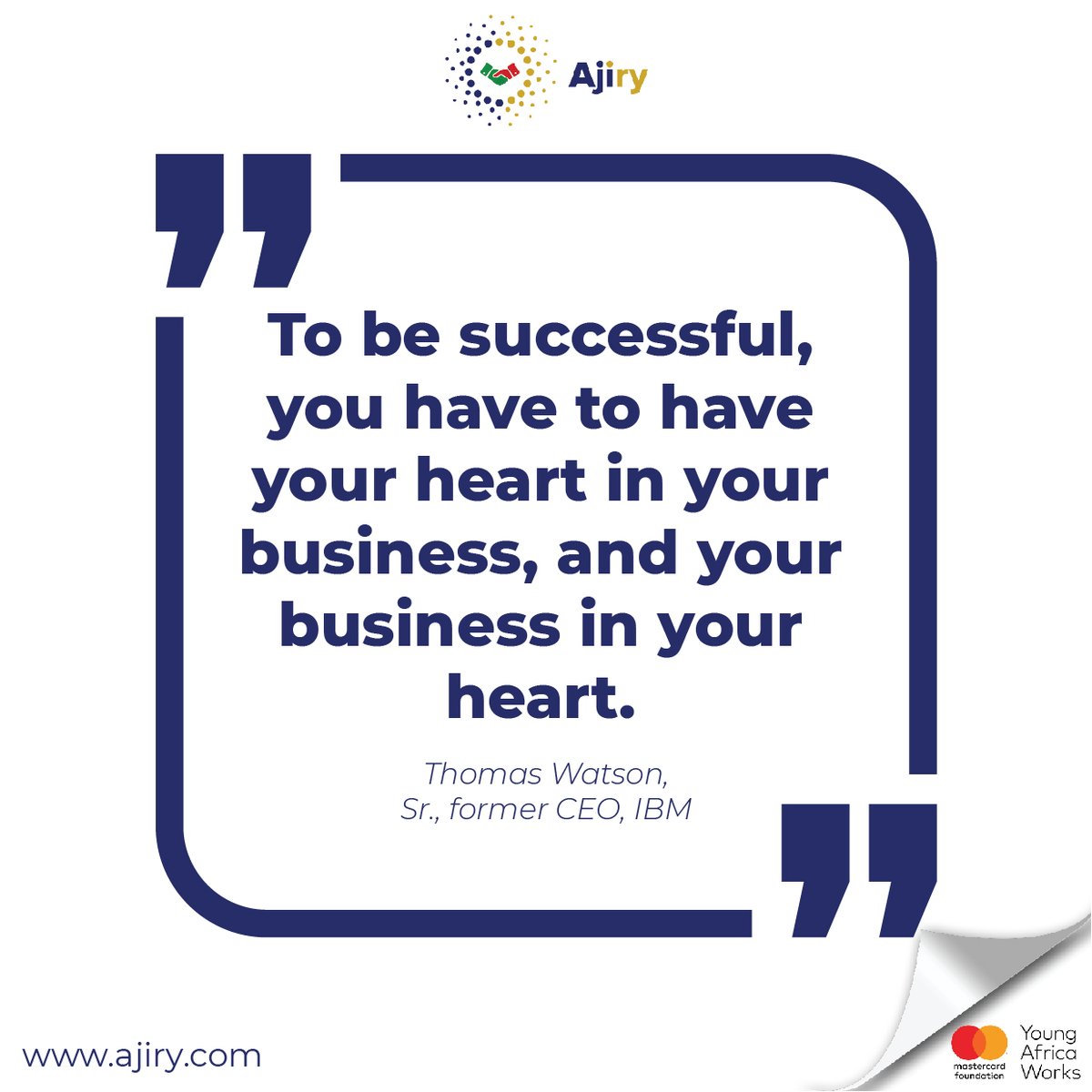 AjiryKenya's tweet photo. The heart of a champion beats inside each and every one of us. It's what drives us to be successful. To have our heart in our business, and our business in our heart.

#AjiryKe #JoinAjiry #FutureOfWork #DigitalWorklife https://t.co/7daz9aFSdr