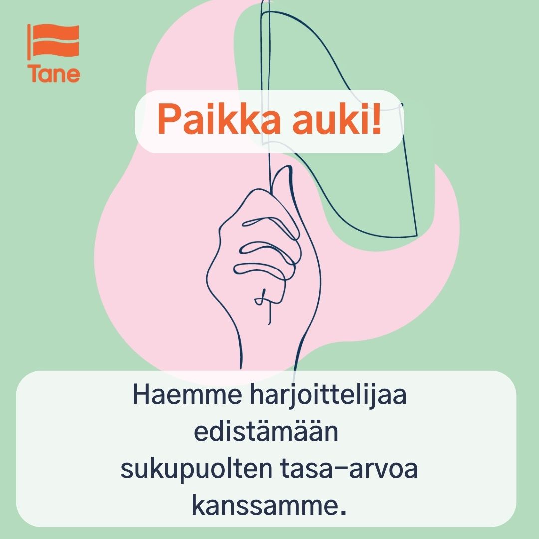 Haemme harjoittelijaa tasa-arvoasiain neuvottelukuntaan (Tane). 

valtiolle.fi/fi-FI/ilmoitus…

#TasaArvo #Rekry #AvoinTyöpaikka