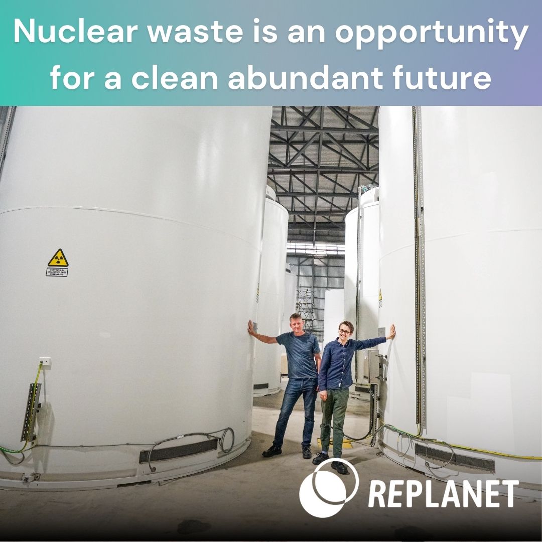 weplanetint's tweet image. Today we are launching our #WhatAWaste report which shows that what is commonly known as &apos;nuclear waste&apos; is in fact fuel for a clean abundant future.

Find out how we can recycle this tiny amount of material to provide centuries of clean energy: replanet.ngo/whatawaste