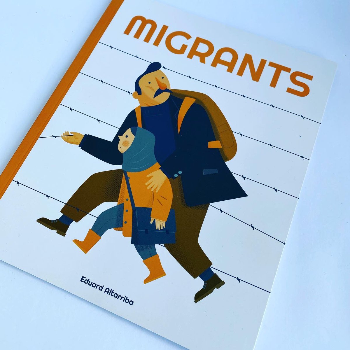 bookgiftblogger's tweet photo. Two poignant & creatively produced books by @eduardaltarriba #whatiswar? & #migrants both share the facts alongside the humanistic & legal aspects. Hugely engaging #nonfiction which provides a younger audience with the information they need to understand the world around them https://t.co/8FoKxwkuNX