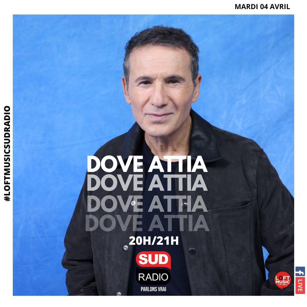 LoftMusicSR's tweet photo. [#LoftMusicSudRadio] 20h/21h 
RDV dès 20h dans le Loft Music sur @SudRadio et en live sur YouTube ! 
Ce soir @YvanCujious reçoit Dove Attia,  @abibernadoth et @Markodess.

https://t.co/yvjP4YSctd 

#DoveAttia #AbiBernadoth #MoliereLOperaUrbain #Dessolas https://t.co/heLtv7HCnr