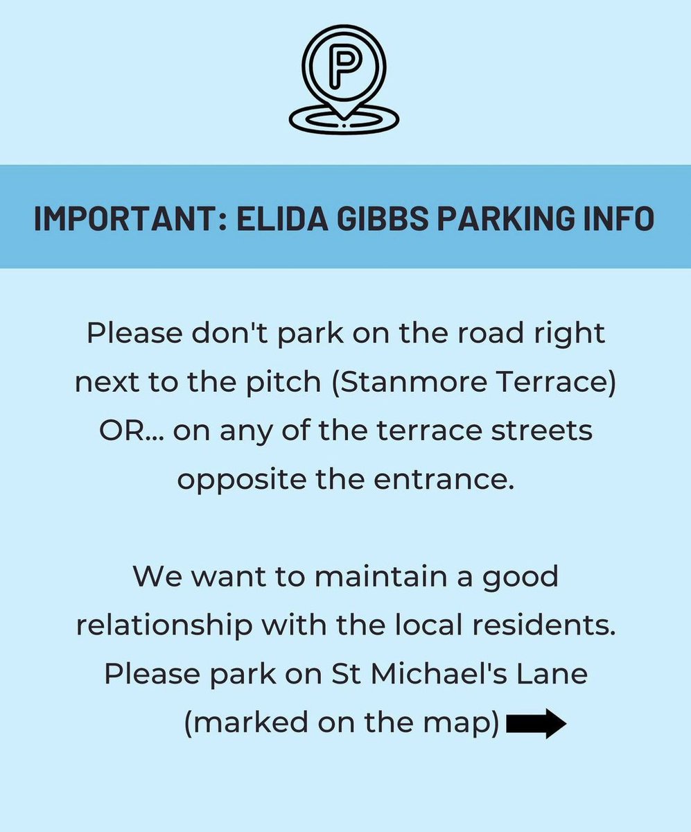 ⚽️SPRING TRAINING⚽️ This week (week commencing 03/04/23) we’re changing training location & time Thanks to the lighter evenings we’re back at Elida Gibbs! See you all there 🤝