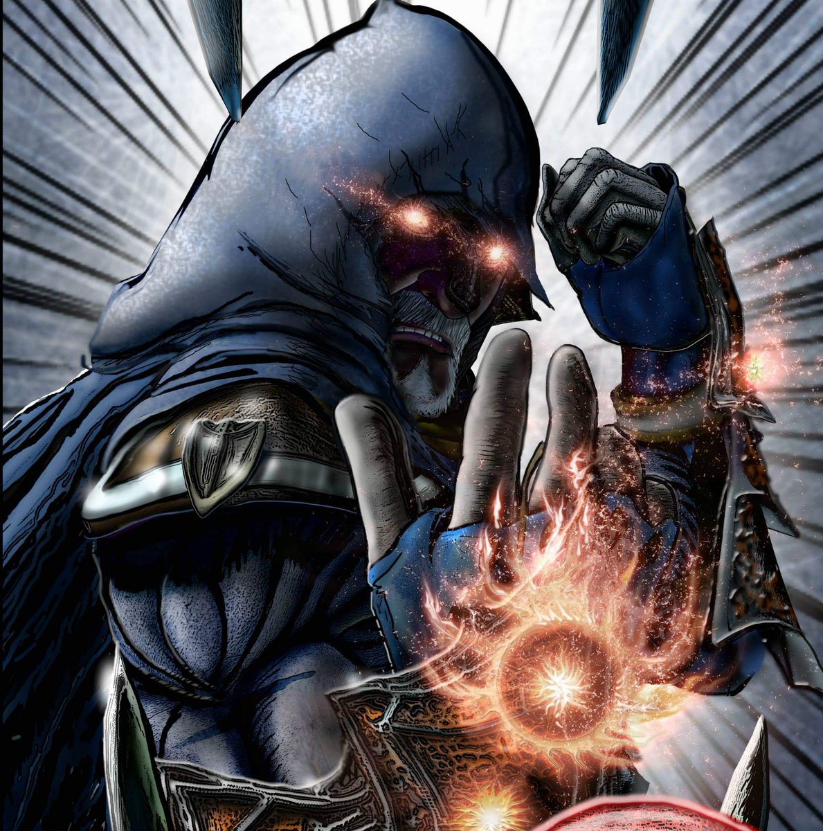 A lesser man would flee... but I say " Bring it onward!" #comics #indiecomics #indieauthors #Horror #MustRead #TrendingNow #BookBoost #BookTwitter