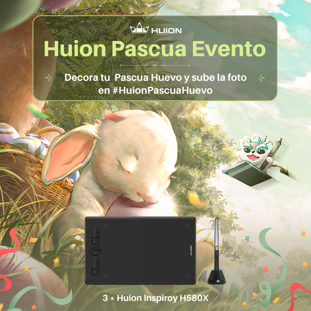 HuionEspanol's tweet photo. 🐰🥳#HuionPascuaHuevo &amp; #Huionsorteo

🌟¡SORTEO INTERNACIONAL!

🎈Decora tu PASCUA HUEVO（sea de huevo real, o dibujo)y sube la foto en #huionpascuahuevo

🎈Siguenos en Twitter @HuionEspanol y retwittear este tweet.

🎈Fecha: 4 de april hasta el 16 de april

#Huion #pascua https://t.co/rPBbBY1ElD