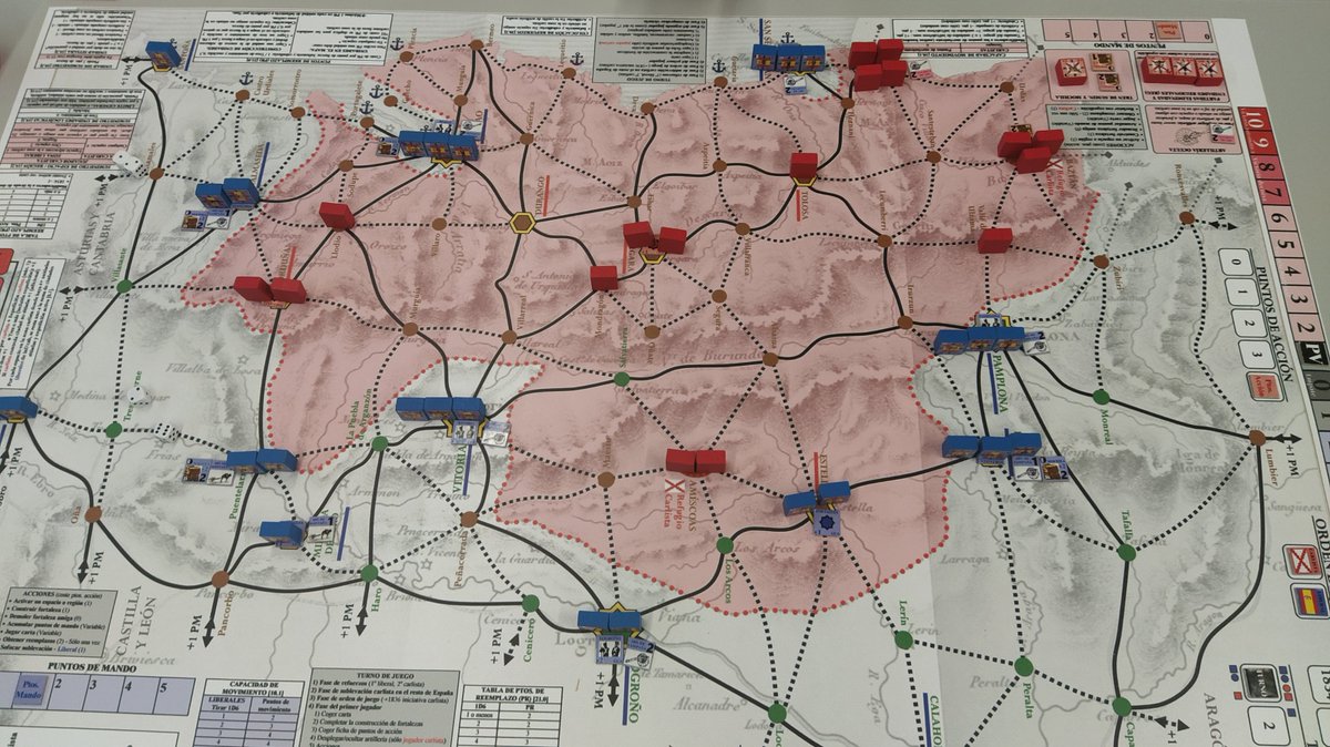 Gentilhombre3's tweet photo. He empezado la crónica de una partida de "Una Guerra Imposible. La 1ª Guerra Carlista en el Norte, 1834-1838" que estoy jugando por Vassal con @gete_carlos. La narración sirve para explicar las características del juego. 
https://t.co/nmIiXGO5EZ https://t.co/2lVYDEQmdv
