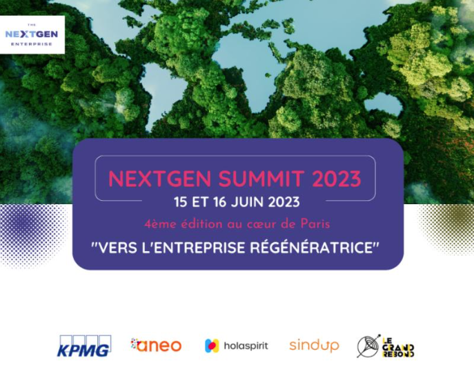 LeGrandRebond's tweet photo. « Vers l’entreprise régénératrice 🌿» : retrouvons-nous les 15 & 16 juin prochains, à #Césure, au cœur de Paris, pour la 4e édition du #NextGenSummit ! Plus d’infos sur cet évènement co-organisé avec @TheNextGenEnte2 et @Sindup 👉 https://t.co/hhhukMMjwx
#nextgensummit23 https://t.co/Zr5z97lVHr