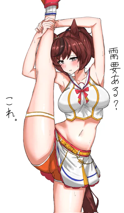 尻尾が消し飛んでたんで修正版+オマケのセリフ無しVer. 