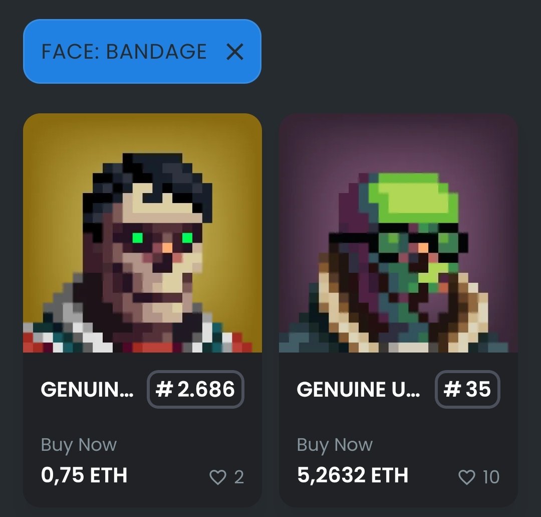 i8art_'s tweet photo. Only 2/31 bandage listed.
Invest in art, not hype.
@GenuineUndead
#gufollowgu #RiseAndShine https://t.co/NuyLN8Xaiy
