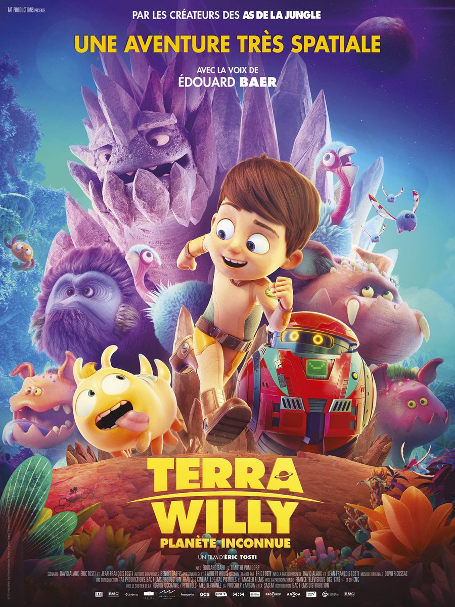 CyberDtv's tweet photo. Terra Willy, le second long métrage sur lequel j'ai eu la chance de travailler comme Surfacing Artist sur les environnements est dispo sur #Netflix !
Un film contemplatif avec une belle sensibilité artistique ♥️
#animation3d #tatproduction #terrawilly https://t.co/O7GMDpMIqS