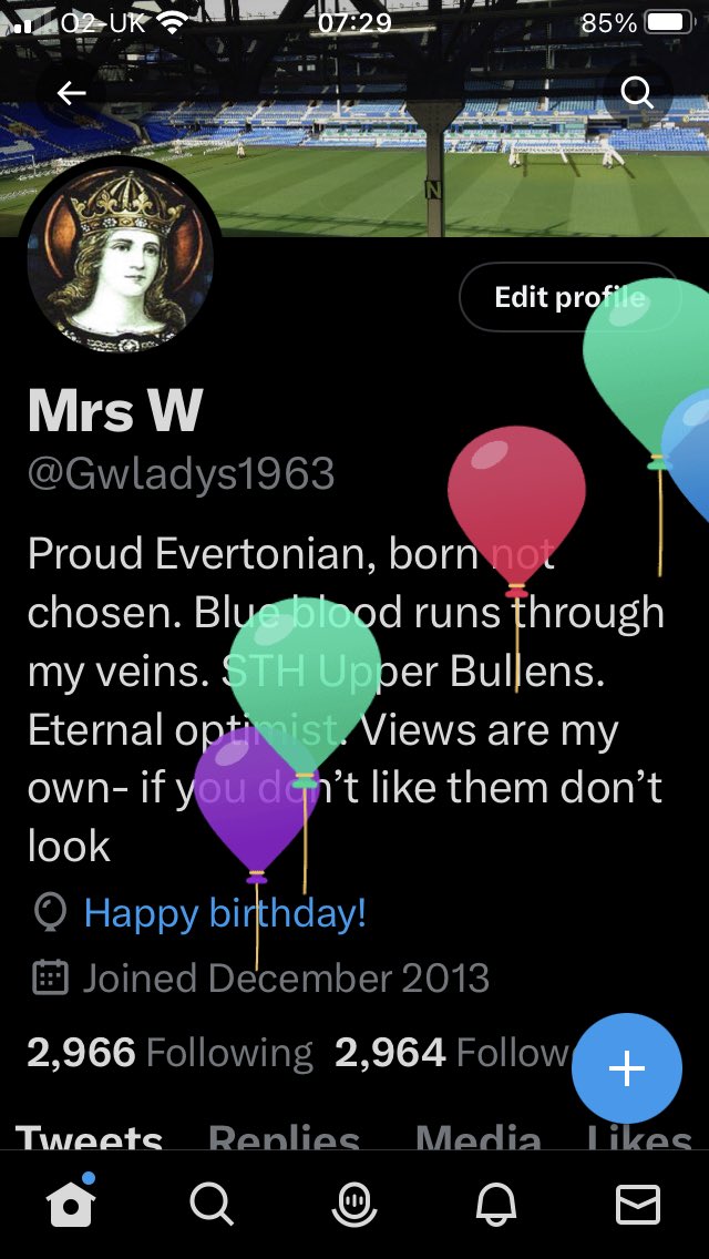 Gwladys1963's tweet image. Today’s the biggie…can’t believe I’m entering my 7th decade 😱 how is that even possible? So far I’m having an amazing time. The Reds losing Saturday started my celebrations &amp;amp; I had a ball (literally) plus @Everton never let me down last night #sofarsogood 💙#50plusVAT #buspass