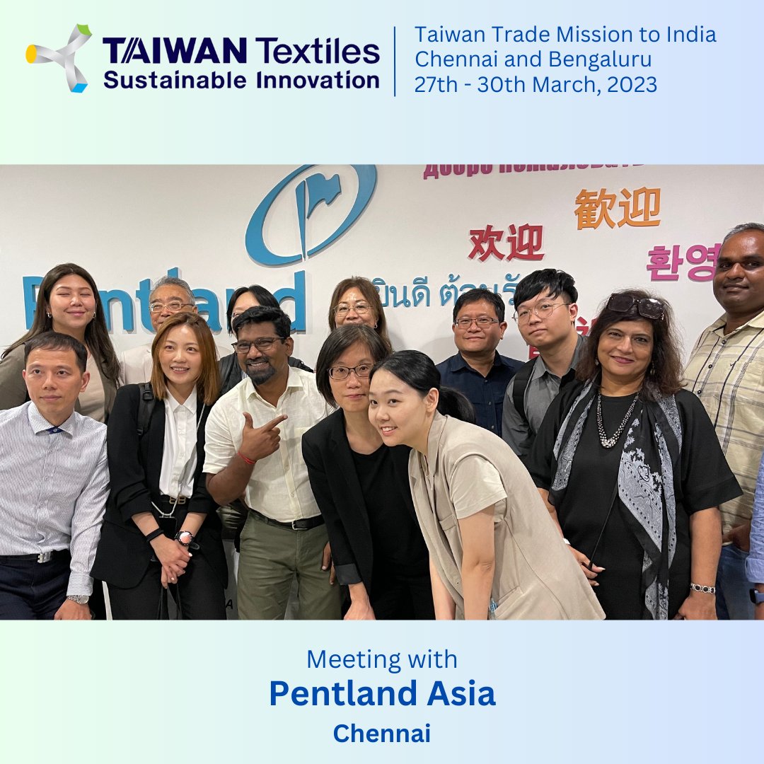 IndiaWorldex's tweet photo. Special thanks to Apparel Export Promotion Council (AEPC) and Chennai Apparel Association (CAA) for hosting a wonderful reception with B2B meetings with their senior members. 
.
.
.
@ApparelChennai https://t.co/MahaLn5KpJ