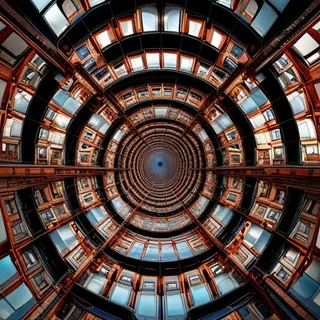 rastyrdotcom's tweet photo. Mirror Dimension.
This optical illusion looks like a tunnel of mirrors and gives me the surreal effect of a fun house, which may look differ... - made with NightCafe Creator  https://t.co/WJ8MHkwN0d #aiart #nightcafe #digitalart #vqganclip via @NightcafeStudio https://t.co/EKxdflY3bB