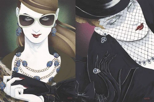 Richard Gray fashion illustrator 