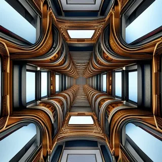 rastyrdotcom's tweet photo. Mirror Dimention.
This optical illusion looks like a tunnel of mirrors and gives me the surreal effect of a fun house, which may look differ... - made with NightCafe Creator  https://t.co/Fxkgnq67UB #aiart #nightcafe #digitalart #vqganclip via @NightcafeStudio https://t.co/4b4e6JiT6M