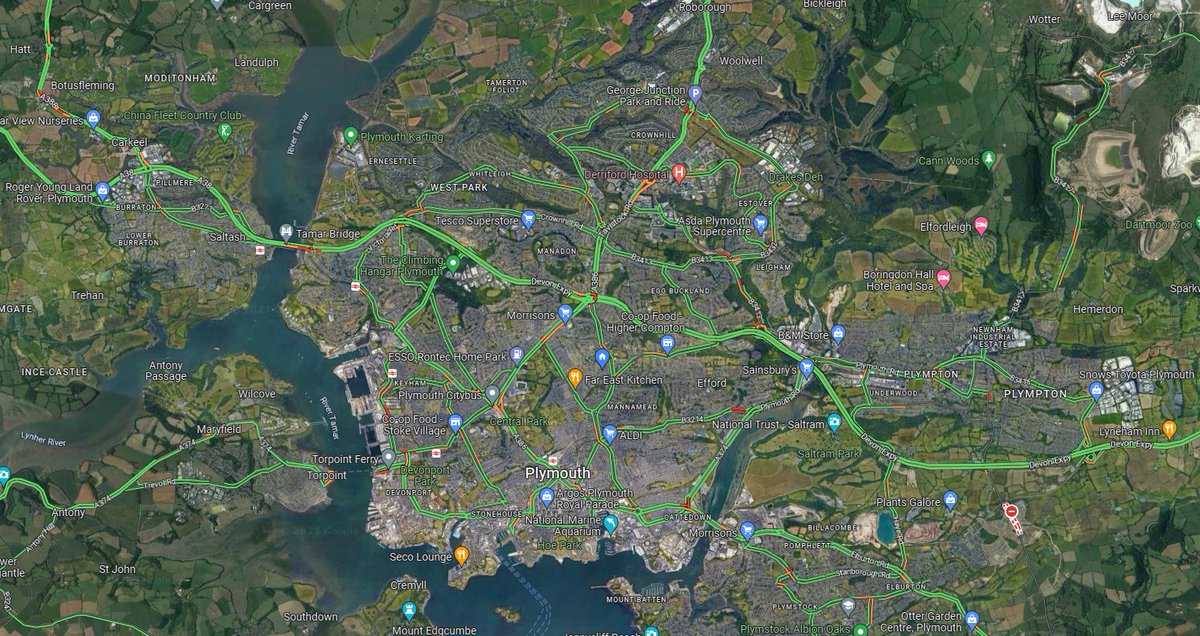 plymouthbus's tweet photo. 0740 Network Update: School Holidays and the roads across Plymouth are currently all flowing well.
Latest running bus is #GCB70 6 minutes late. Have a good morning everyone 😊 https://t.co/6NOk2ImSkA