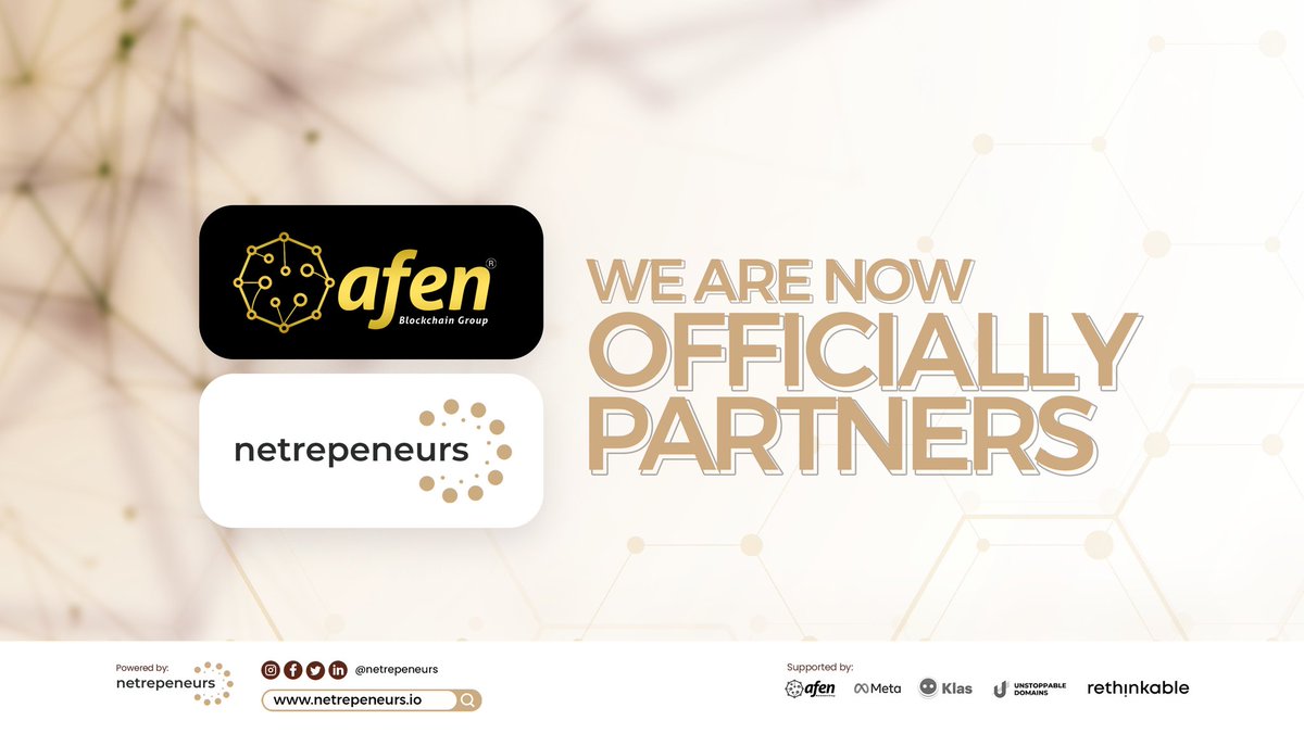 plastic_world1's tweet photo. We're excited to announce our partnership with @Afenblockchain, a leading hub for blockchain-related collaborations in Africa.

🧵, Like &amp; RT. https://t.co/EW7xWDZmPF