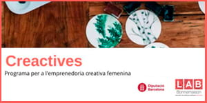 socialdiba's tweet photo. 🙋♀️Vols formar part d’un projecte innovador per a dones emprenedores dins l’àmbit creatiu?
📅Fins el 16/04 pots inscriure't al nou programa Creactives, desenvolupat amb la col·laboració de la Gerència de Serveis de Comerç de @Diba.
✍️https://t.co/TTQLnCyON5
#LABBonnemaison https://t.co/F8PnxelqnT