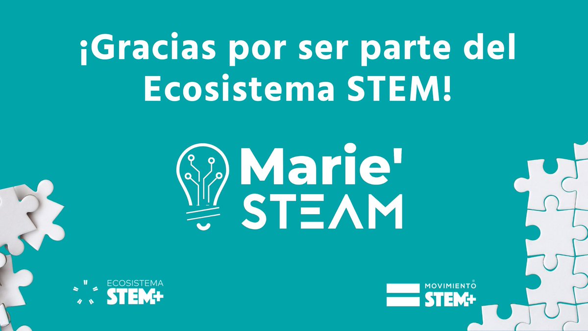 Si queremos crear un mejor mundo para las futuras generaciones, seamos su guía para que conozcan nuevas y divertidas formas de aprender sobre #STEM a través de modelos innovadores. Feliz de darle la bienvenida a la #RedEduSTEM a #MarieSTEAM ¡Conóceles! bit.ly/40vQyHT