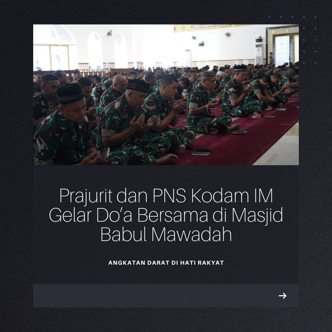 Ihsanmanss's tweet photo. Acara diawali dengan pembukaan, kemudian dilanjutkan acara pokok yaitu pembacaan Surat Yasin dan ditutup dengan Do’a bersama 

@Ngopibareng_DAR 

Angkatan Darat Di Hati Rakyat
Kasad Dudung Abdurachman https://t.co/ENfJY63BAD