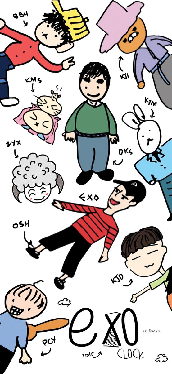 ELYXIONVERSE's tweet photo. ✏️ Sketch 02 — Doodled &amp; Clean Ver. https://t.co/VTUCHdhfcA
