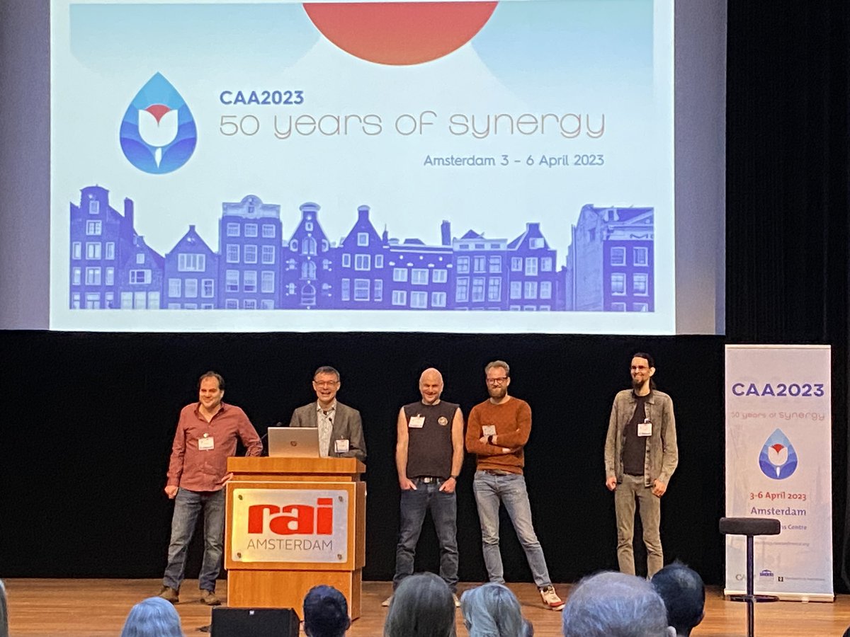 Huge thanks to the organising team in Amsterdam 👏🏼 #CAA2023Ams