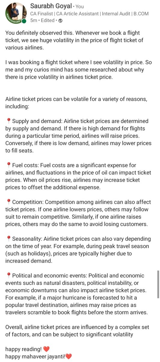 saurabhgoyal199's tweet image. #like #tweet #retweet #airlines #price