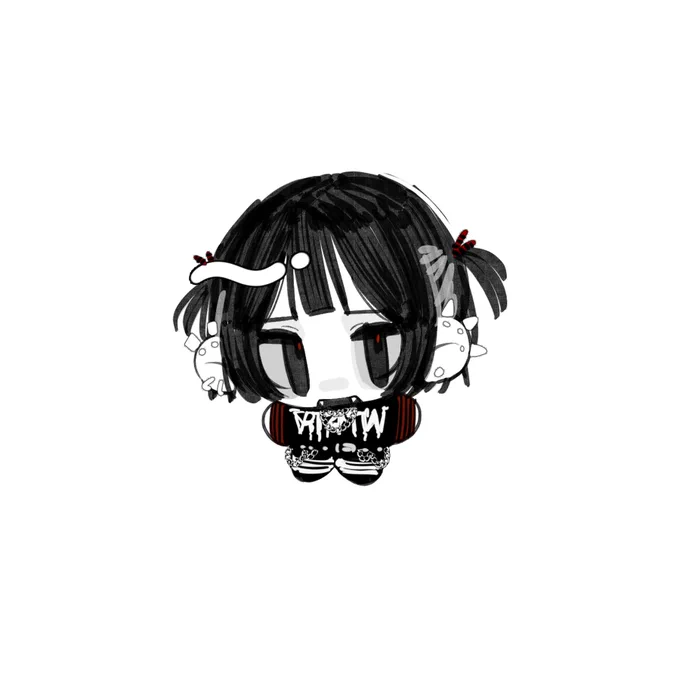 グッズの絵、単体でかわいいので見てください 