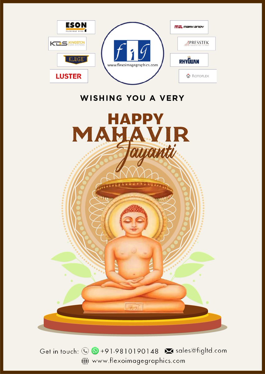 Happy Mahavir Jayanti.