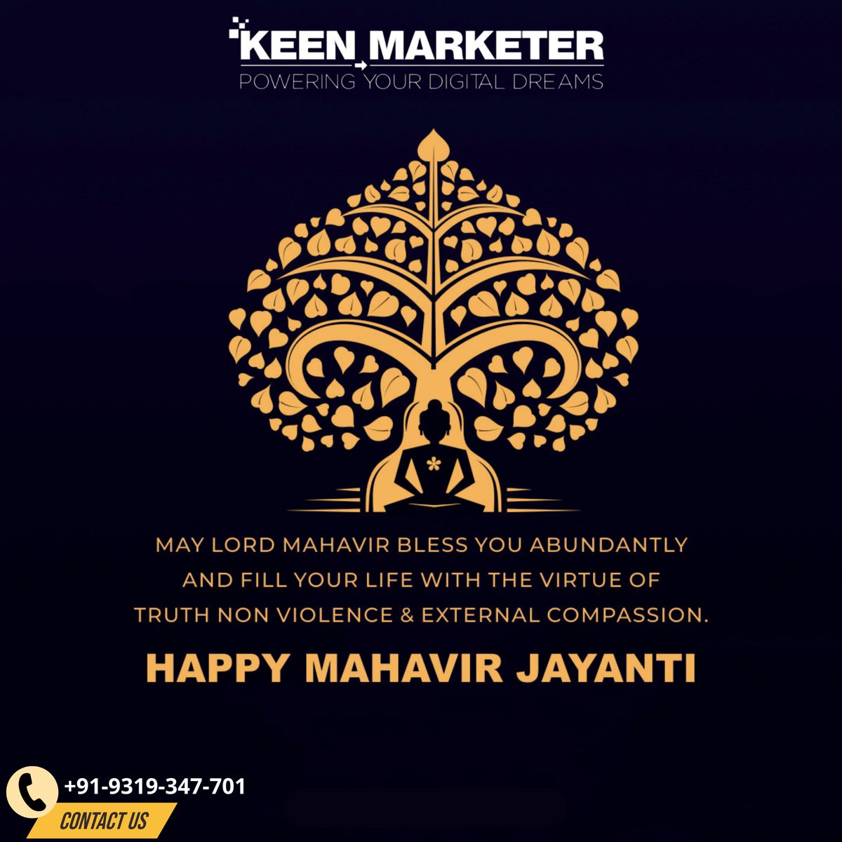 keen_marketer's tweet photo. Let's celebrate the birth of Lord Mahavir, who taught us the path of non-violence and compassion. 📷📷
#LordMahavir #Compassion #Nonviolence #InnerPeace #Jainism #Ahimsa #Spirituality #Enlightenment #SoulPurification #SelfDiscipline #Meditation #BhagwanMahavir #Karma #Namaste https://t.co/P7bgwyI8YO