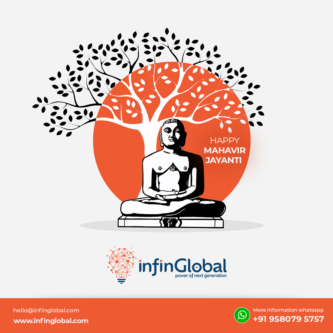 infinglobal's tweet photo. May Lord Mahavir bless you with non-violence, truthfulness, non-stealing, celibacy, and non-possession. Happy Mahavir Jayanti!
https://t.co/ovZIN8hmw3
#mahavir #jayanti #ITservices #india #love #business #jayantiriver #photography #jain #uk #infinGlobal https://t.co/A5CwJknBMQ