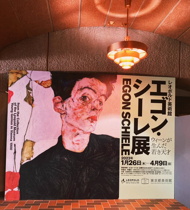 画家とモデルの間に漂う緊張感が伝わってくるような裸婦、
死と生命がせめぎ合うような油彩……
赤い靴下留めシリーズが見れたのが嬉しかった。 