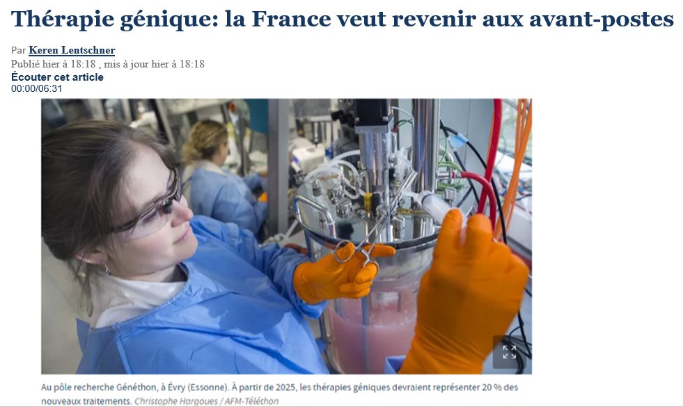 Les thérapies géniques révolutionnent la médecine. 24 médicaments de thérapie génique à base d’ADN et 21 thérapies à base d'ARN sont aujourd'hui approuvés par les autorités de santé à travers le monde, et plus de 2000 candidats-médicaments sont en cours de développement clinique.
