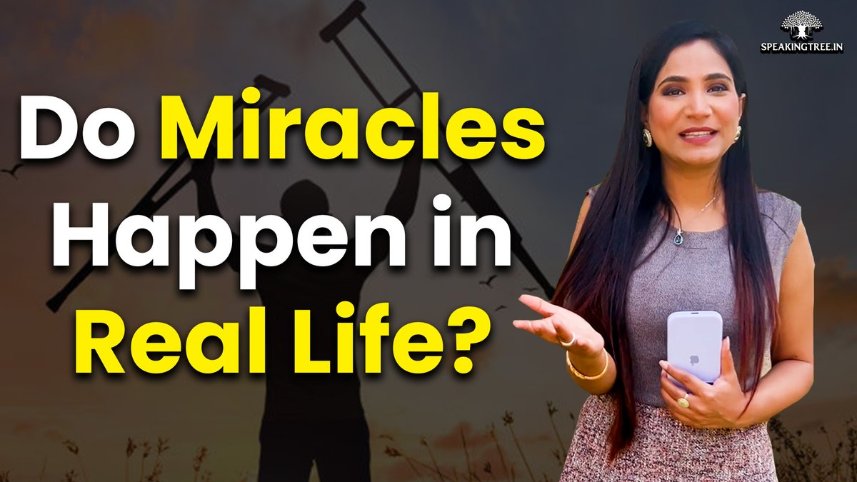 timesofindia's tweet photo. Do Miracles Happen in Real Life? 

Do watch the video and share your experience in the comment section. @speakingtree 

https://t.co/kuWTw9I0Ny https://t.co/yQqg38sVIu