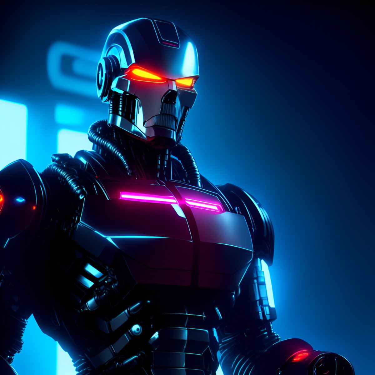 Crypt0L00p's tweet photo. Buy this NFT on OpenSea -> https://t.co/r3FI4vHpz9

#nft #nftart #crypto #blockchain #eth #opensea #terminator #android #robot #action #ai #postapocalyptic #rebellion #cyborg #war #timetravel #soldiers https://t.co/QitRx7Z810