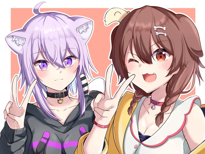 おかころ4枚まとめてみた やっぱてぇてぇと言えばおかころなんだなこれが みんなどの距離感が好きかな? これが聞きたいんだ! リプで何枚目か聞いていいですか? この微妙な距離感わかる人にはわかるはず!  #絵かゆ #できたてころね