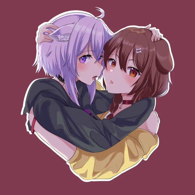 おかころ4枚まとめてみた やっぱてぇてぇと言えばおかころなんだなこれが みんなどの距離感が好きかな? これが聞きたいんだ! リプで何枚目か聞いていいですか? この微妙な距離感わかる人にはわかるはず!  #絵かゆ #できたてころね