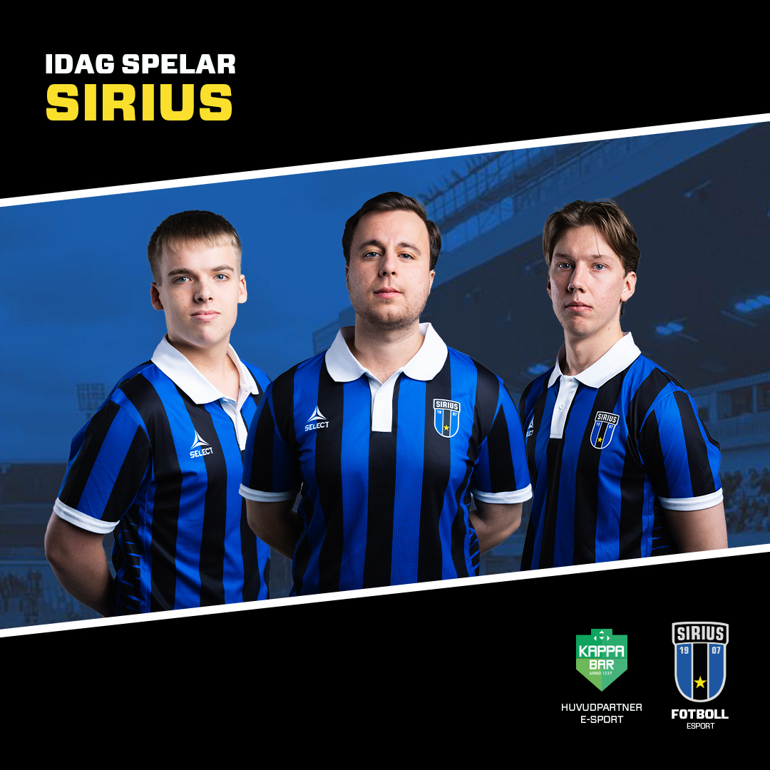 Kl. 18:00 ikväll kvalar vi in till slutspelet.

📺   twitch.tv/eAllsvenskan 
📺   youtube.com/c/eAllsvenskan…