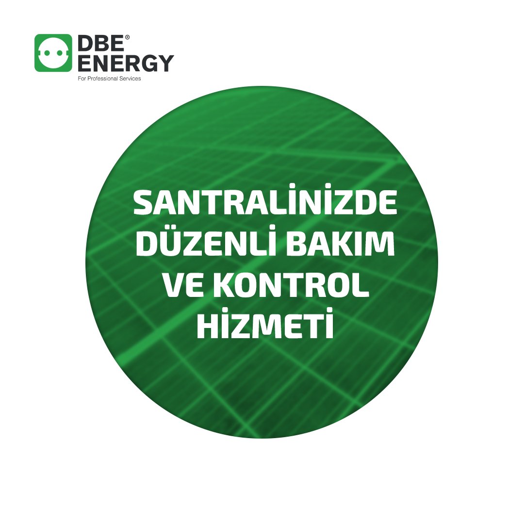 DbeEnergy's tweet photo. SMM Belgeli mühendis ve EKAT belgeli tekniker kadrolarından oluşan Teknik ekibimiz ile aylık, 6 aylık ve yıllık bakımları yaparak tesiste meydana gelebilecek arızaların önüne geçip üretim kayıplarını minimum seviyeye çekiyoruz.
.
#dbeenergy
#renewableenergy
#yenilenebilirenerji https://t.co/vGlfmgxaL8