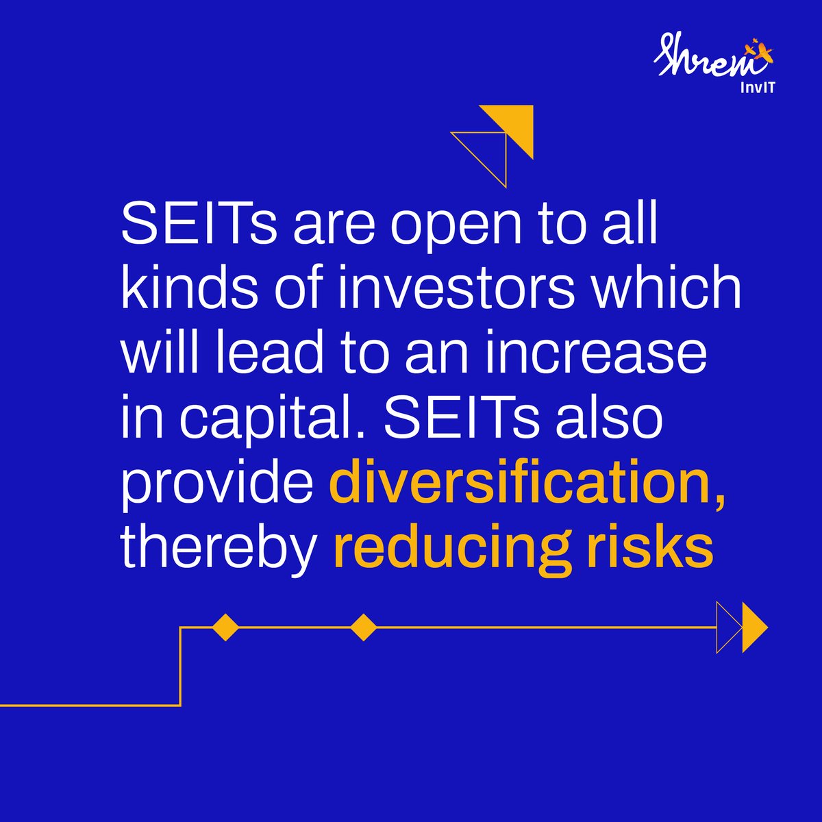 ShremInvIT's tweet photo. SEIT: Solar energy investment trust - focusing on renewable energy.
#Shrem #ShremGroup #ShremInvIT #InvIT #invest #investment #infrastructure #infrastructureprojects #roads #finance #infrastructureinvestment #investor #investors #highways #solarenergy #renewableenergy #SEIT https://t.co/0j69d358JH