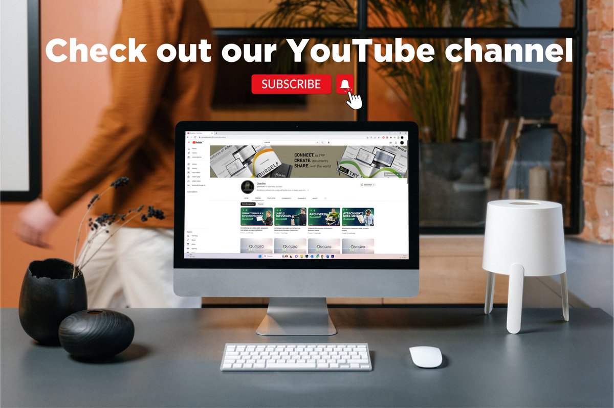 QuadiraSoftware's tweet image. Wist je dat wij ook een YouTube kanaal hebben die wekelijks gevuld wordt met handige weetjes en uitlegvideo&apos;s over #AdvancedForms?!

Abonneer je op ons kanaal en mis nooit meer een video!

Abonneer je hier: youtube.com/@QuadiraNl/fea…👈

#tipsandtricks #youtube #quadira