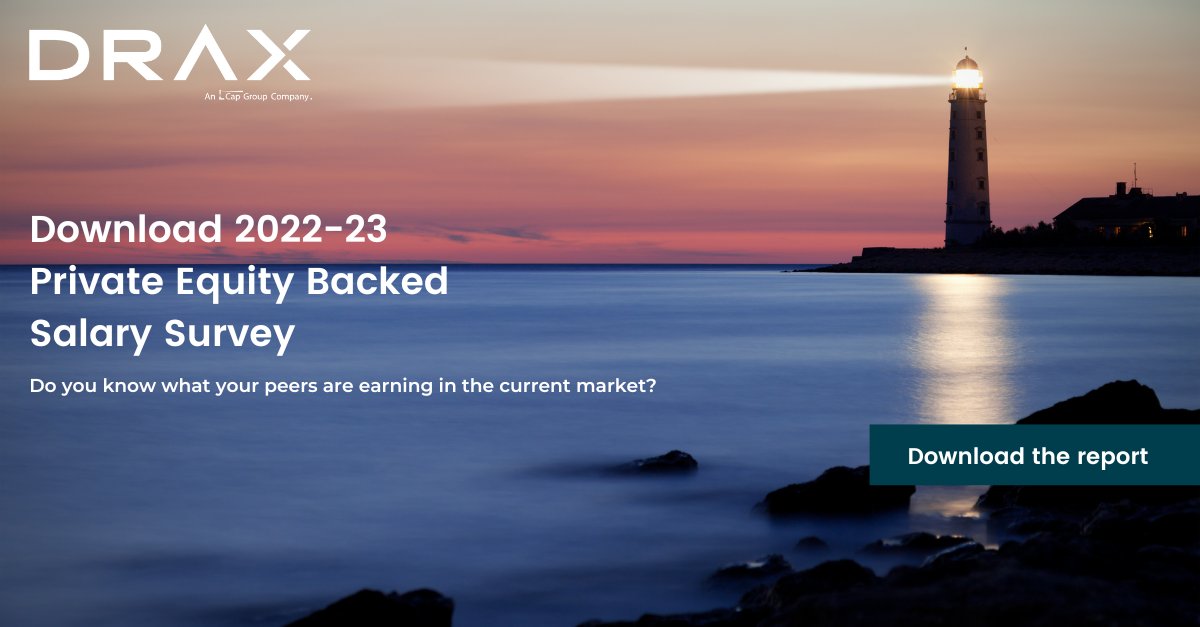 Are you a CFO working for a UK-based PE-backed business? 

Get insights on the latest industry trends with DRAX's 2022/23 CFO Salary Survey. Our survey looks at trends across sectors, business sizes and regions.

Download the report today bit.ly/431G3xv