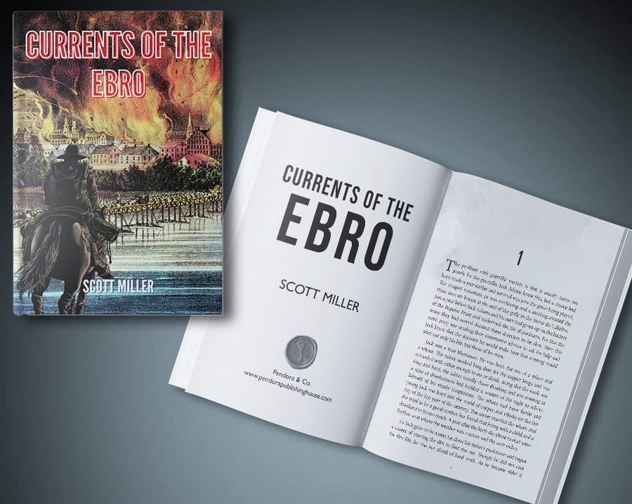 PendoraHouse's tweet photo. New Book Alert! Currents of the Ebro by Scott Miller is now available on Amazon. Grab a copy now! 😉

Amazon : https://t.co/80MlyITVeA https://t.co/G6ure2M4B5