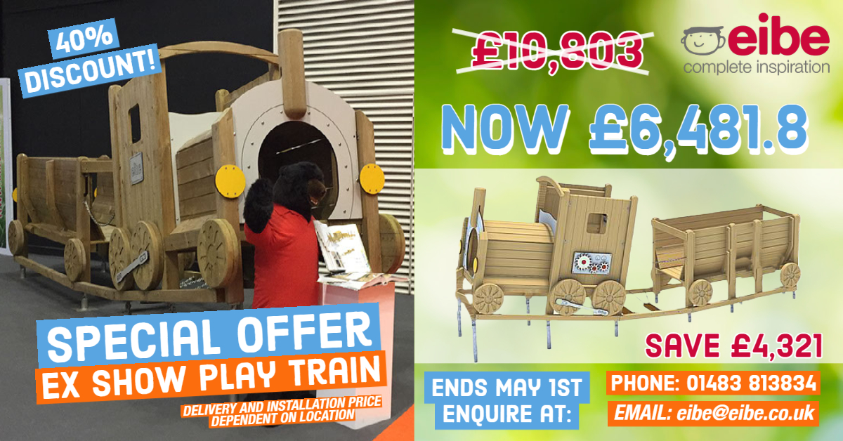 Fancy a train in your play area?