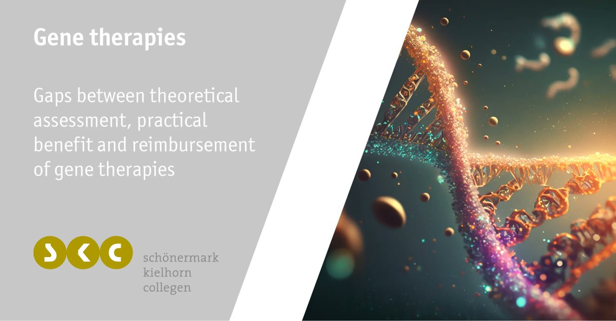 consulting_skc's tweet image. Read more about our publication &quot;#GeneTherapies - Gaps between theoretical assessment, practical benefit and reimbursement&quot; on buff.ly/40SDw75 and get insights on #evidenceanalysis #RCT #AdditionalBenefit and #approval.