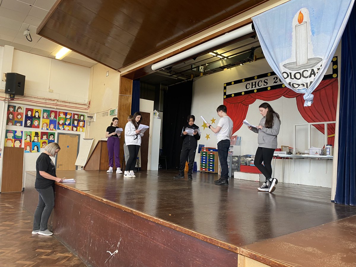 CHCSMusic's tweet photo. An excellent day of rehearsals for 13 The Musical! Act 1 ✅🎵🎭 @KS3CefnHengoed @CHCSExpressArts https://t.co/zWKpWkeDmB
