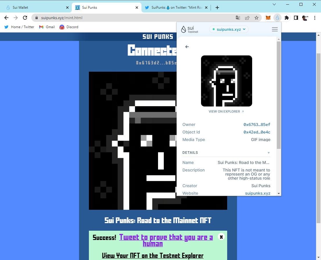 Escobarcc747720's tweet photo. @theSuiPunks Done
0x6763d29f4051cada7f91be73298f3b0c58b597eeec5d91fc62c6de0333cb85ef https://t.co/koTo1siFkq