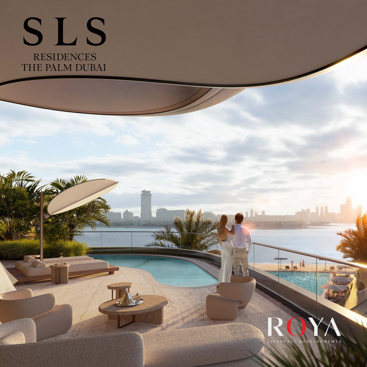 royadevelopment's tweet photo. Indulge in the epitome of luxury with SLS Residences The Palm, the first standalone residential masterpiece developed by Roya Lifestyle Developments in collaboration with SLS. Experience a new level of opulent living at the exclusive residence on Palm Jumeirah. https://t.co/9yM5bJrgu5