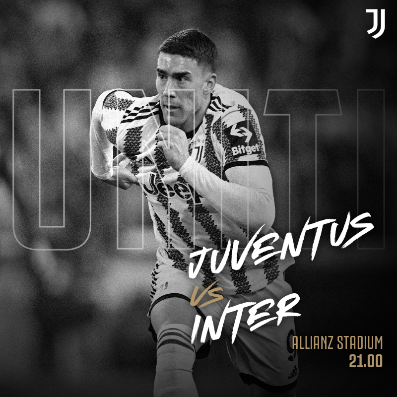 juventusfc's tweet photo. 💪 Capitolo 1
🏆 #CoppaItaliaFrecciarossa
🆚 Inter
🏟 Allianz Stadium
⏰ 21:00
📲 #JuveInter