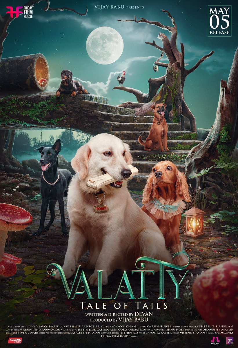 VALATTY releasing in theatres on May 5th 2023 #fridayfilmhouse #valatty #vijaybabu #miracleexperiment #dogs #petlove #pets #devan